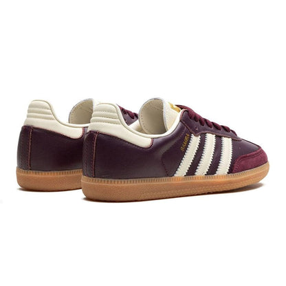 Samba OG Maroon Gold Metallic W