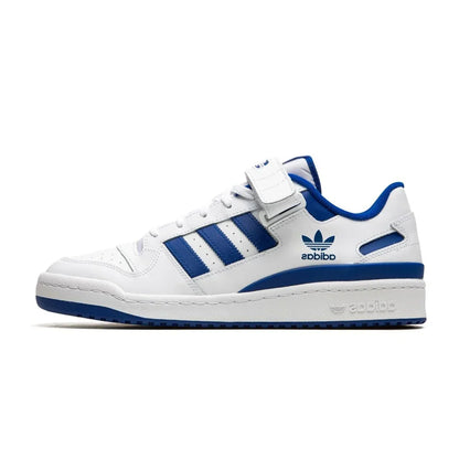 Forum Low White Royal Blue