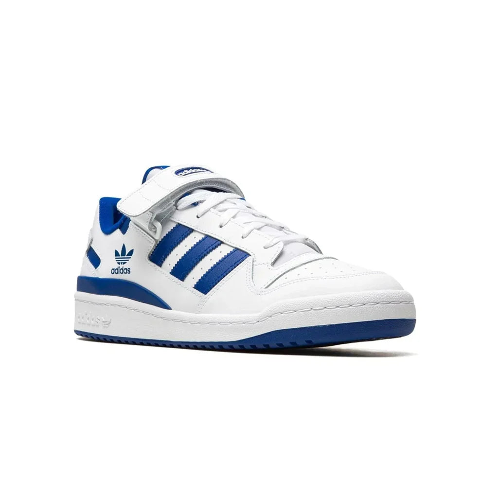 Forum Low White Royal Blue