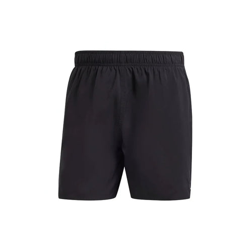 Solid CLX Short-Length Swim Shorts Black