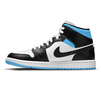 1 Mid University Black White W