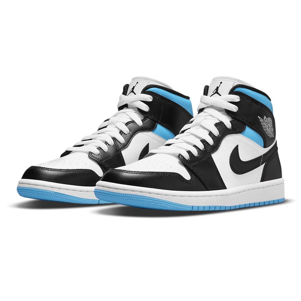 1 Mid University Black White W