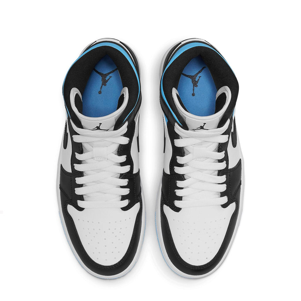 1 Mid University Black White W