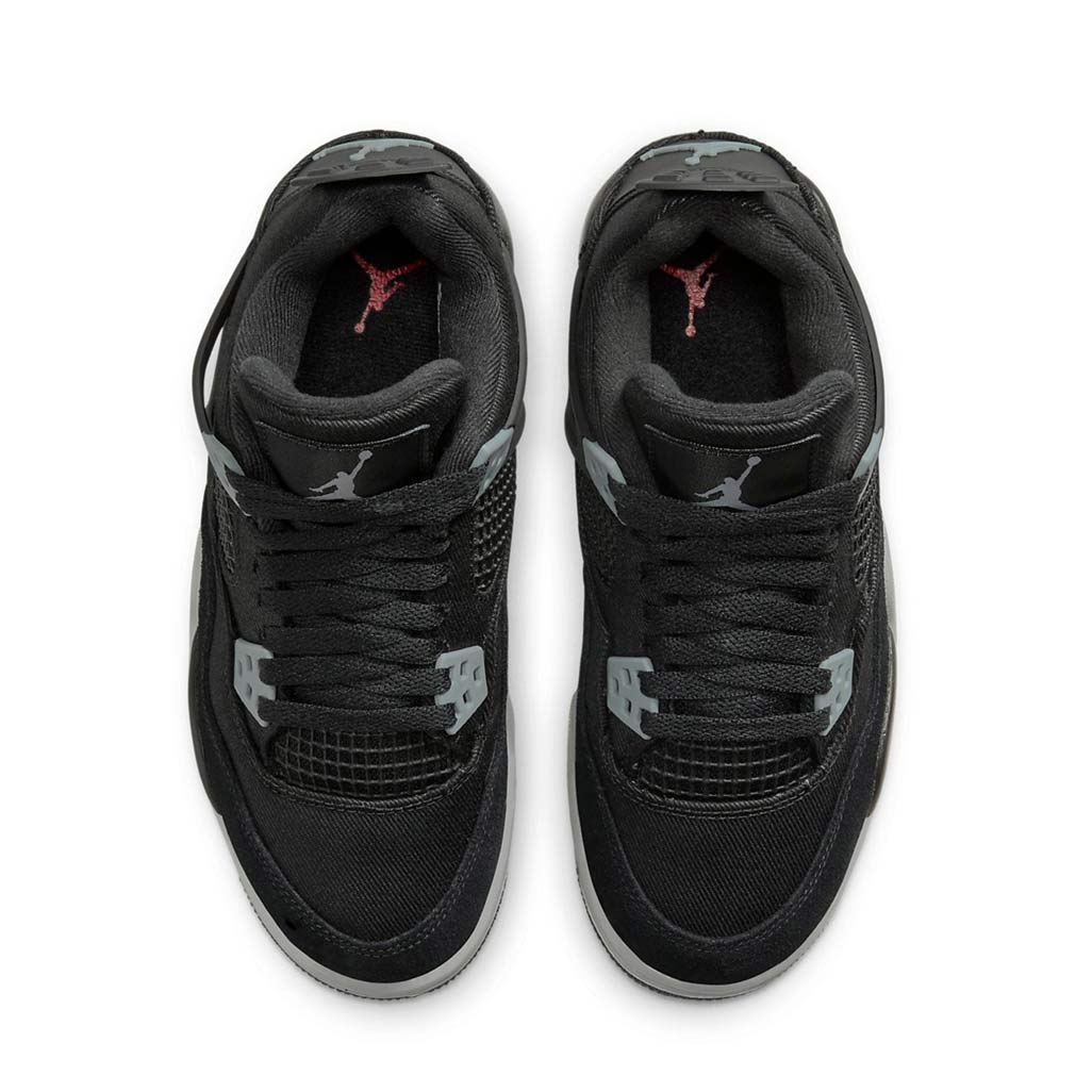 4 Retro Black Canvas GS