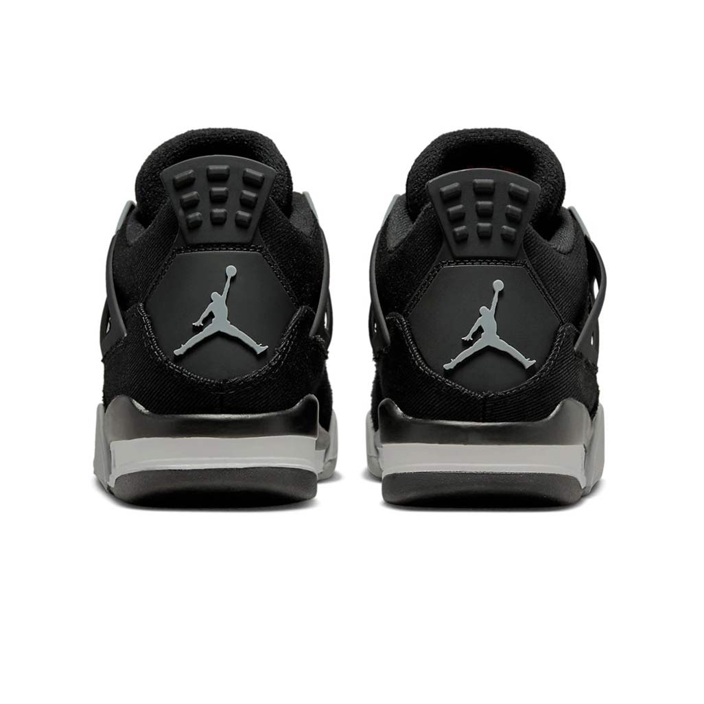 4 Retro Black Canvas GS