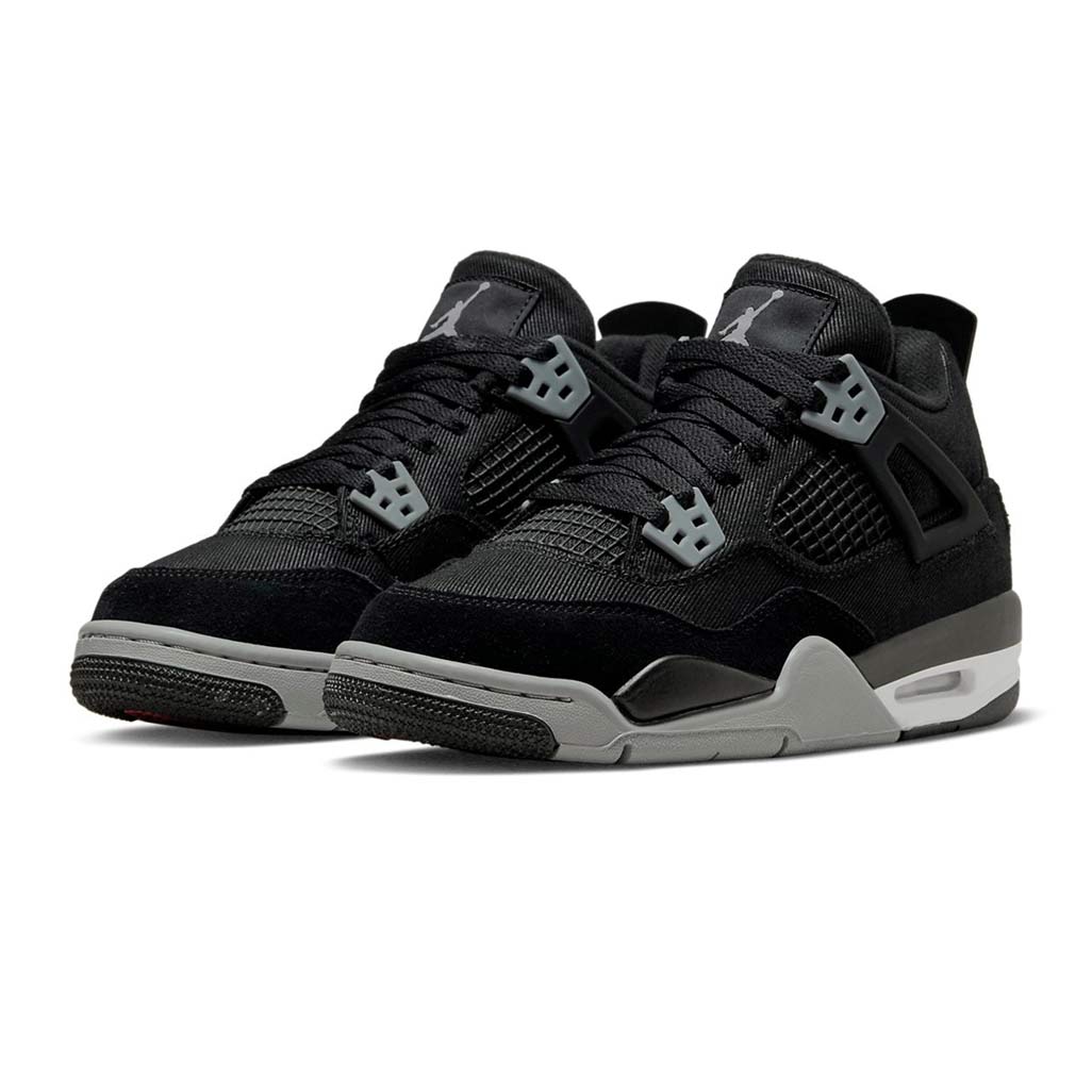 4 Retro Black Canvas GS