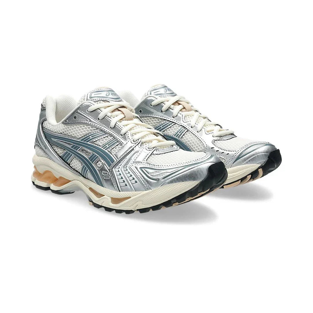 Gel-Kayano 14 Birch Pure Silver Teal Gold