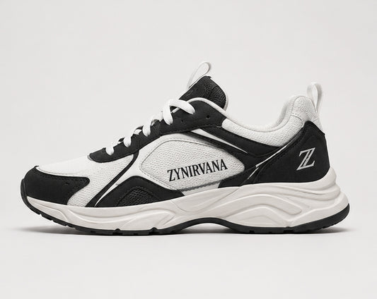 Zynirvana Casual Comfort Sneakers Black/White