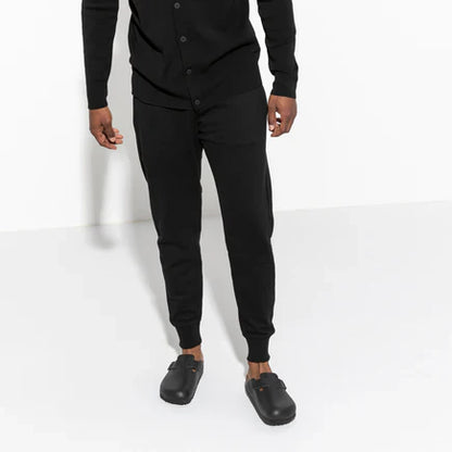 Boston Black Smooth Leather