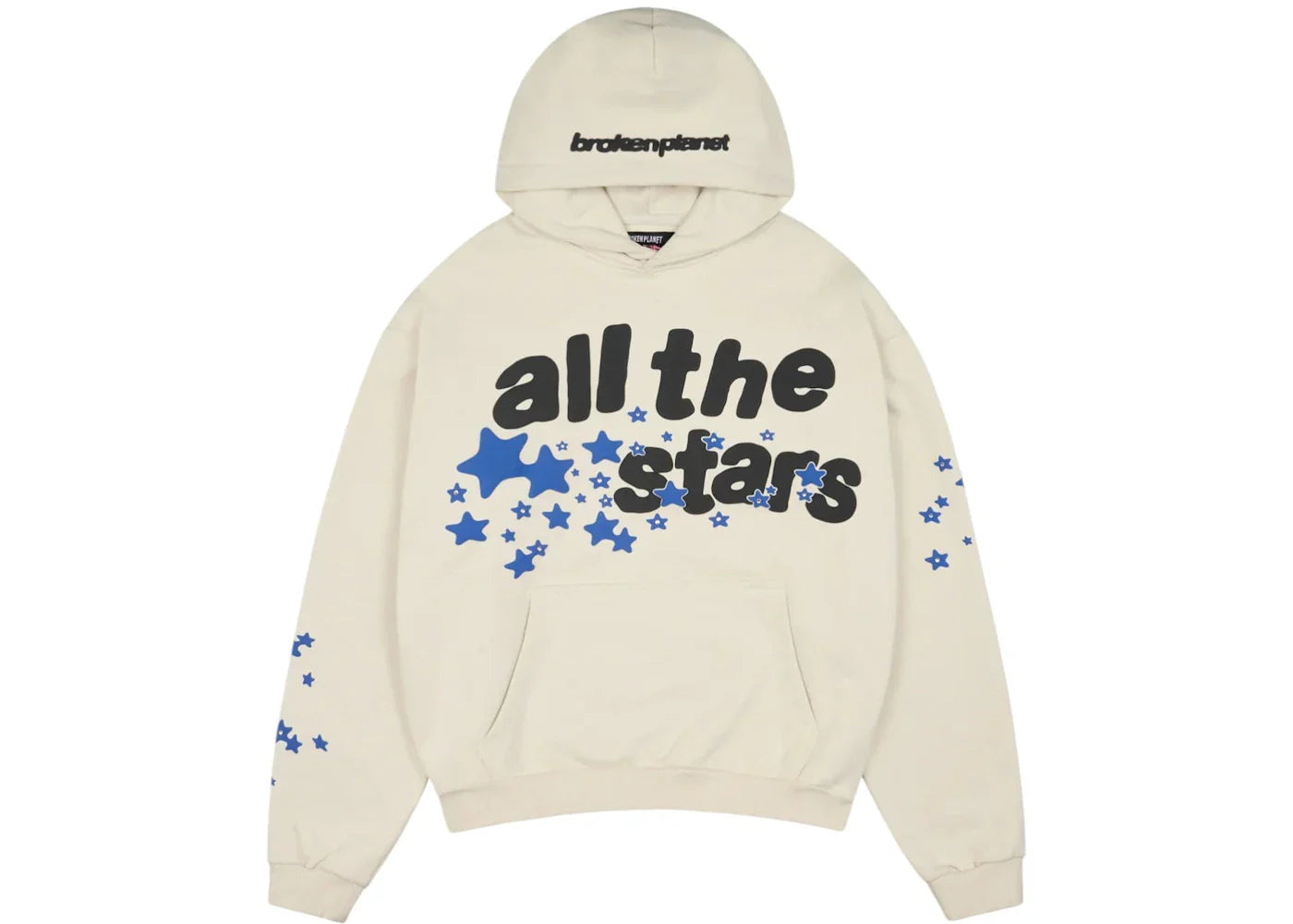Broken Planet All The Stars Hoodie Ivory White