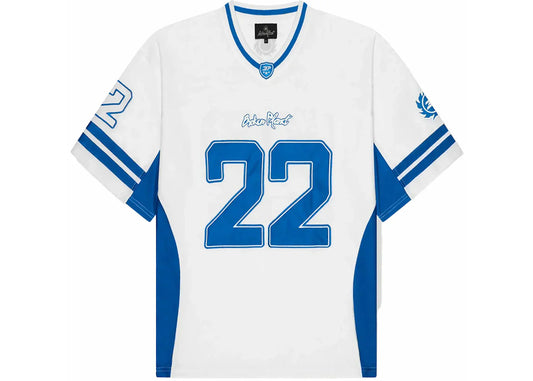 Broken Planet Football Jersey FW24 White/Blue