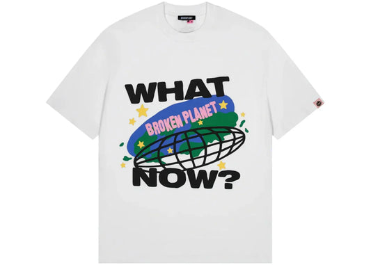 Broken Planet What Now T-shirt White