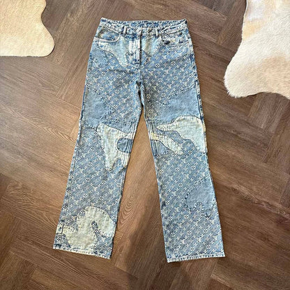 Louis Vuitton Blue Denim Jeans