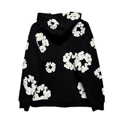Denim Tears Cotton Wreath Hoodie Black