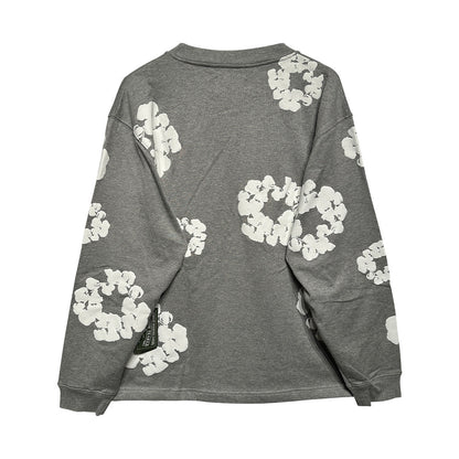 Denim Tears Cotton Wreath Sweatshirt Grey