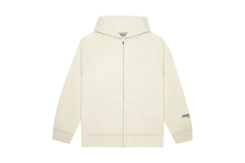Fear of God Essentials Full Zip Hoodie Cream