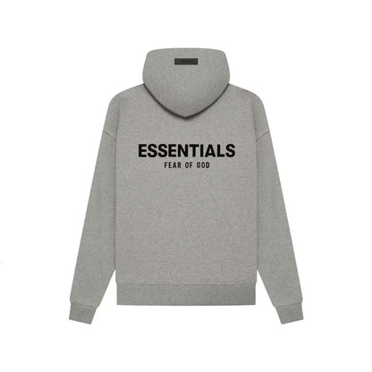 Fear of God Essentials Hoodie 'Dark Oatmeal' (SS22)