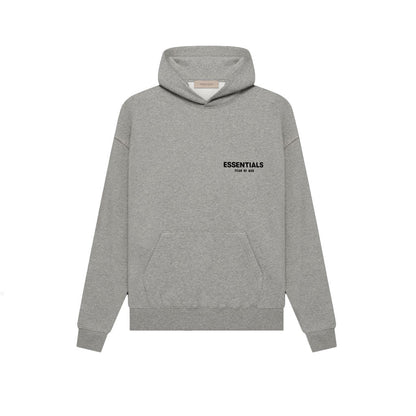 Fear of God Essentials Hoodie 'Dark Oatmeal' (SS22)