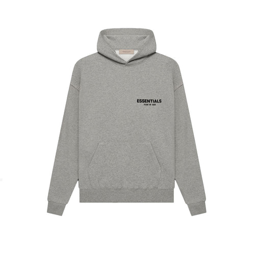 Fear of God Essentials Hoodie 'Dark Oatmeal' (SS22)