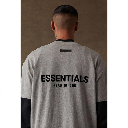 Fear of God Essentials T-shirt 'Dark Oatmeal'