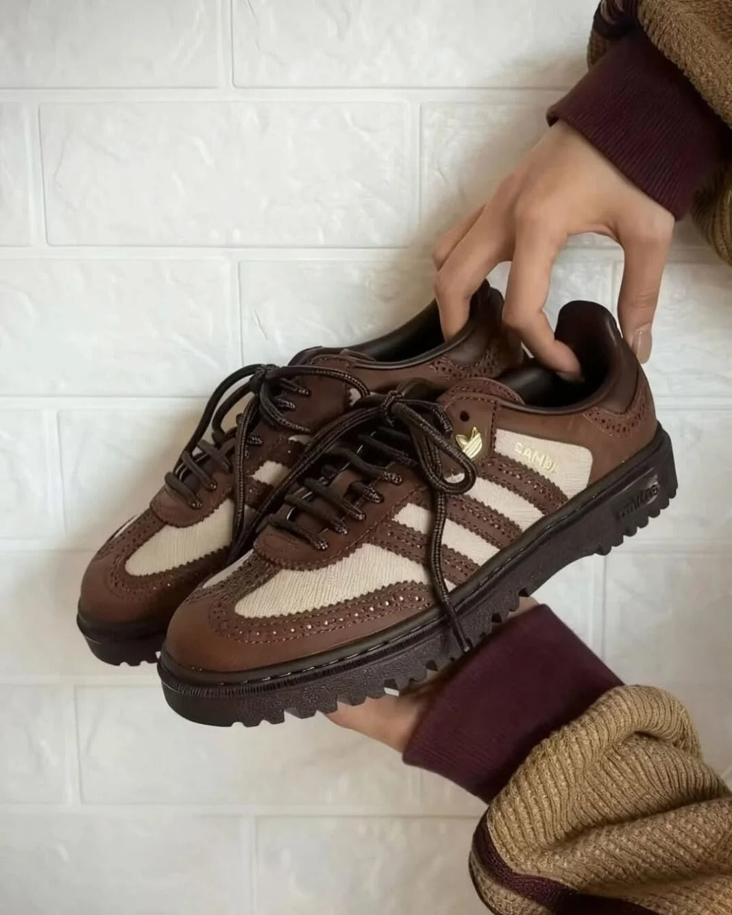 Samba WTR Brown/Gold