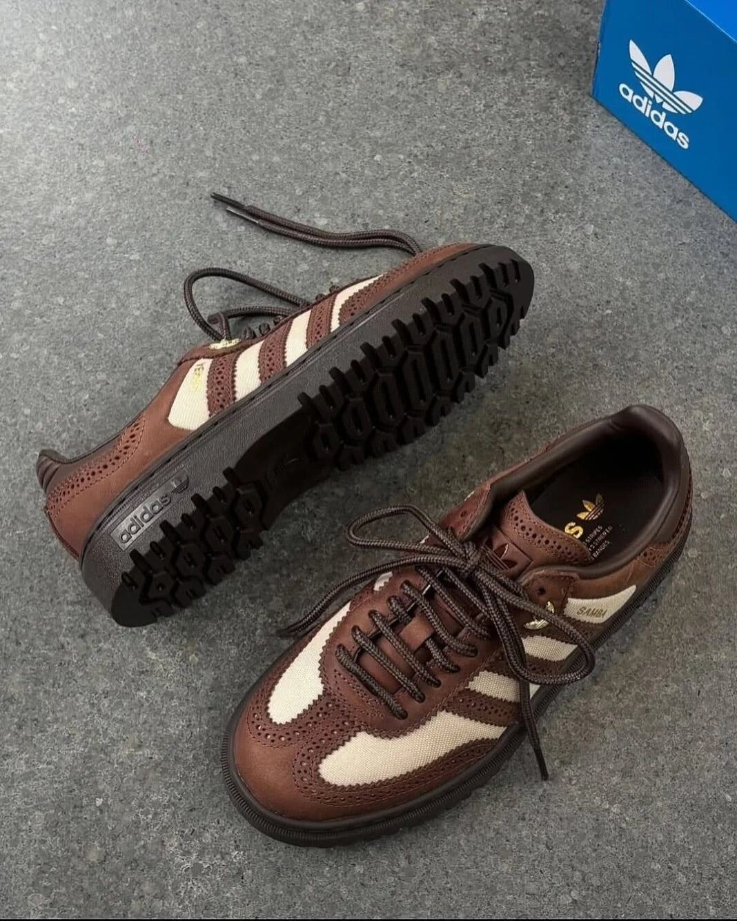 Samba WTR Brown/Gold