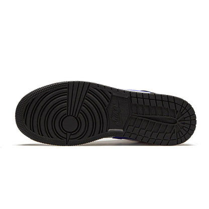 1 Mid Black Racer Blue White (GS)