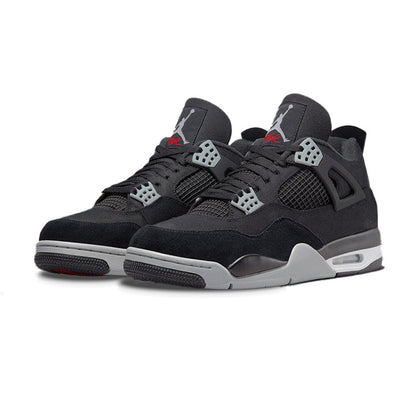 4 Retro SE Black Canvas