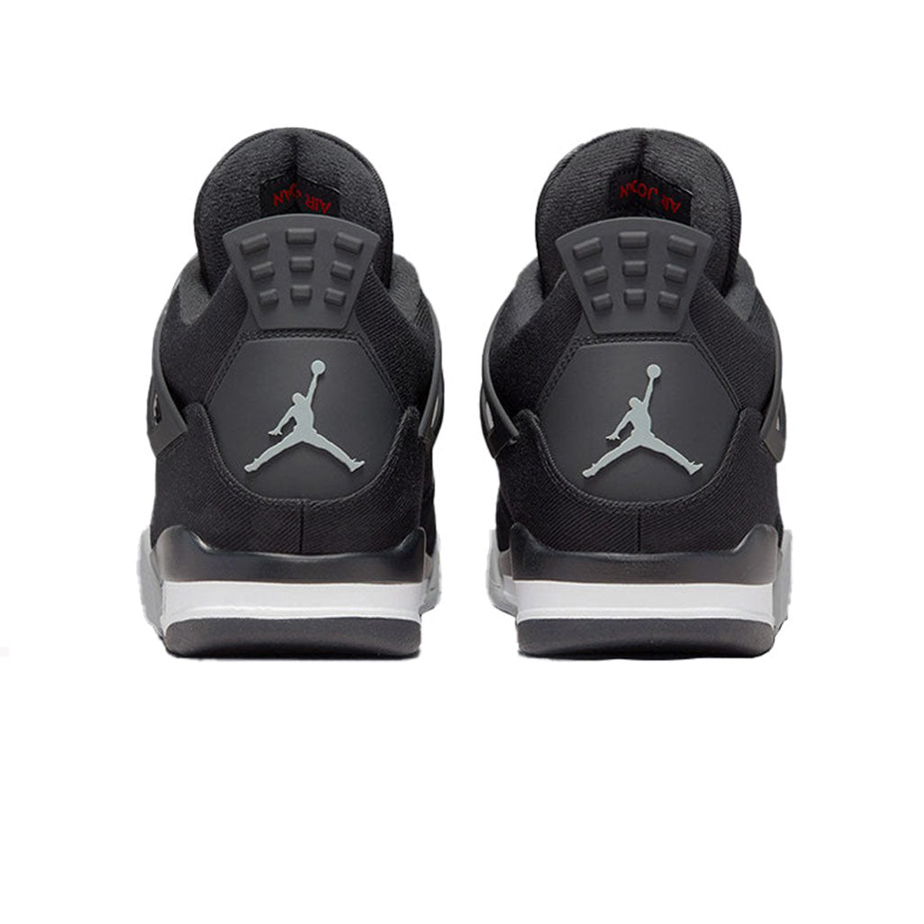 4 Retro SE Black Canvas
