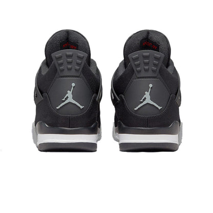 4 Retro SE Black Canvas