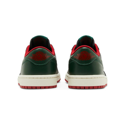 1 Retro Low OG Black Gorge Green W