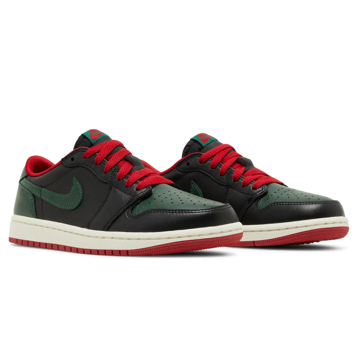 1 Retro Low OG Black Gorge Green W