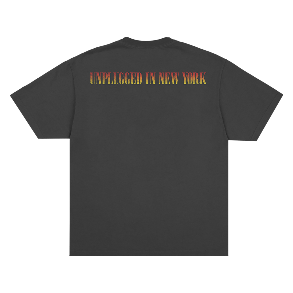 Unplugged in New York Tee (Dark Gray)