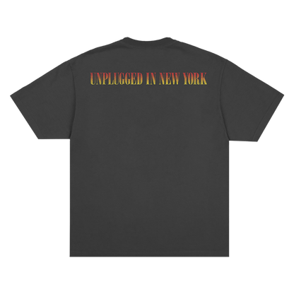 Unplugged in New York Tee (Dark Gray)