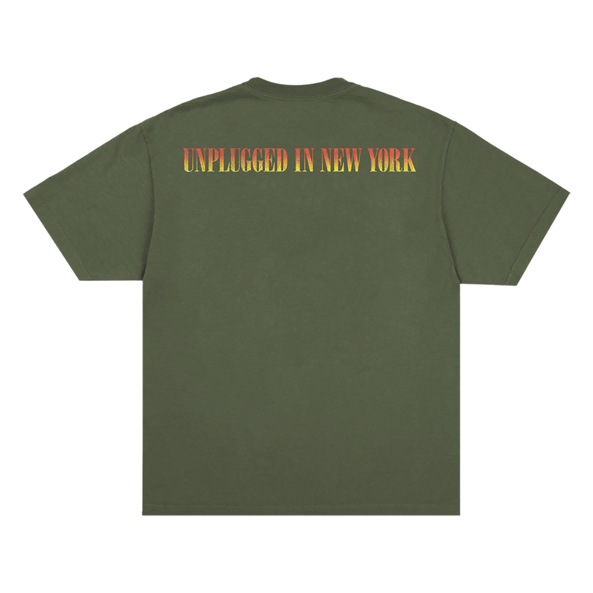 Unplugged in New York Tee (Military Green)