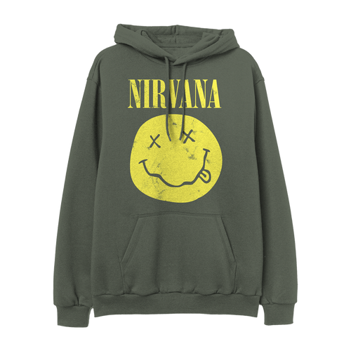 Nirvana Smiley Hoodie