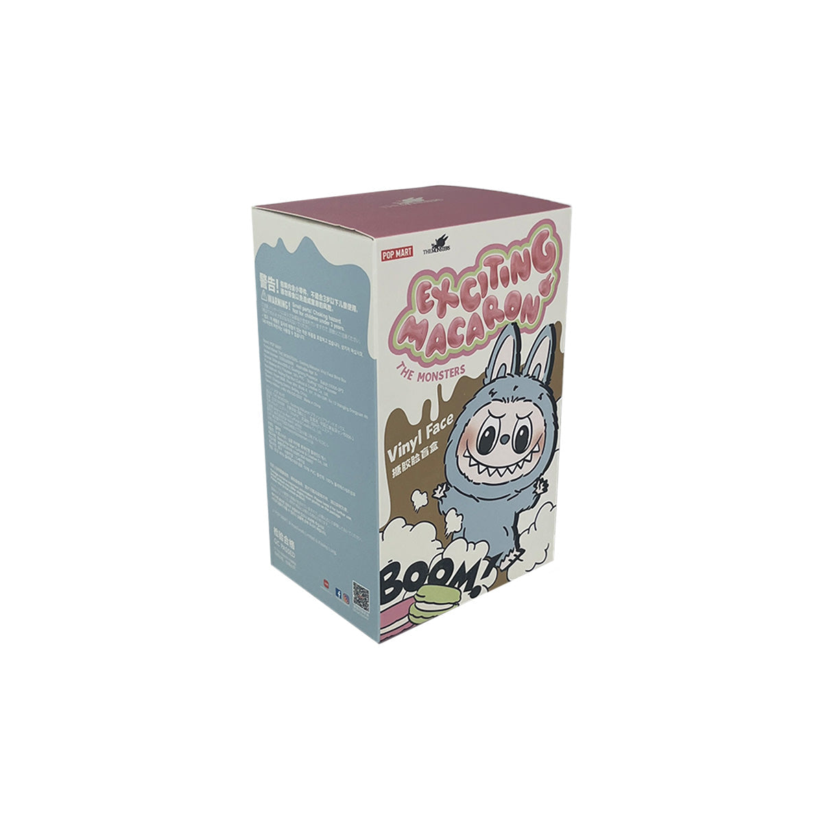Pop Mart Labubu The Monsters Exciting 'Tasty Macarons' Vinyl Plush Pendant Blind Box