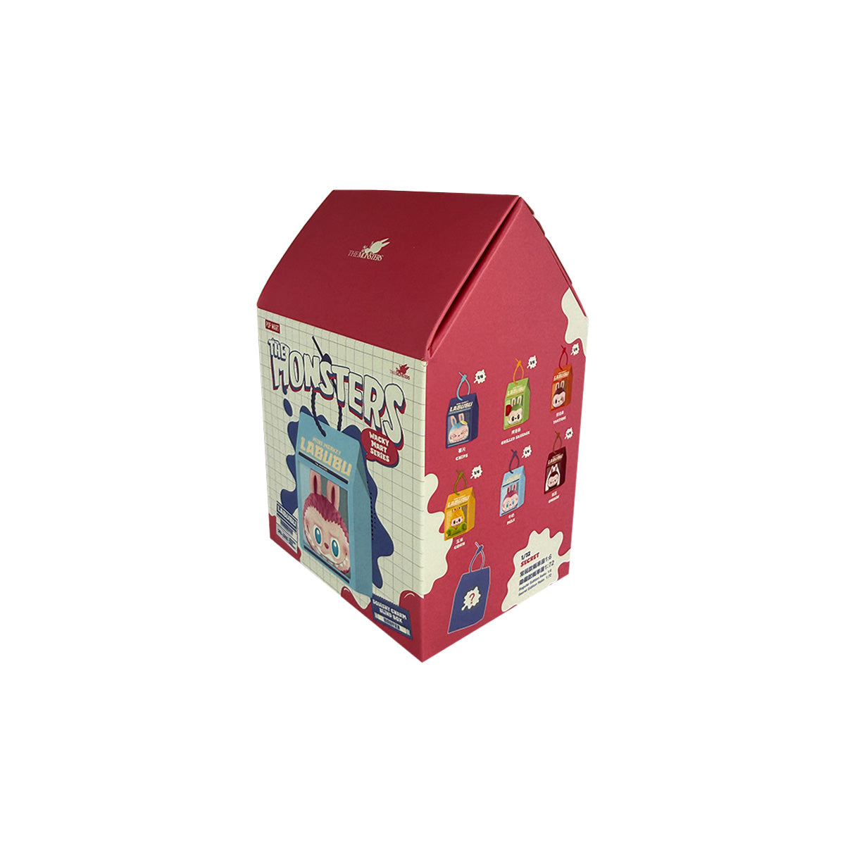 Pop Mart Labubu The Monsters Wacky Mart Series Squishy Charm Single Blind Box