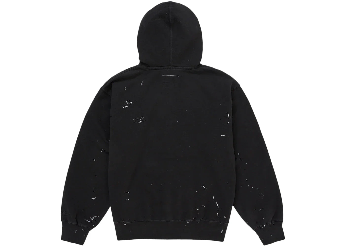 Supreme MM6 Maison Margiela Box Logo Zip Up Hooded Sweatshirt Black