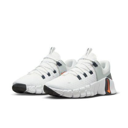 Nike Free Metcon 5 White Bright Mandarin
