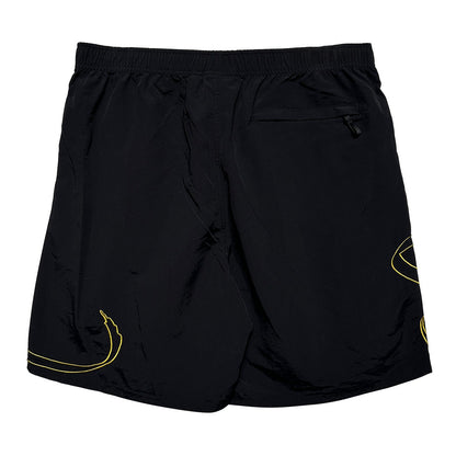 Supreme Tag Water Short Embroidered Logo Black