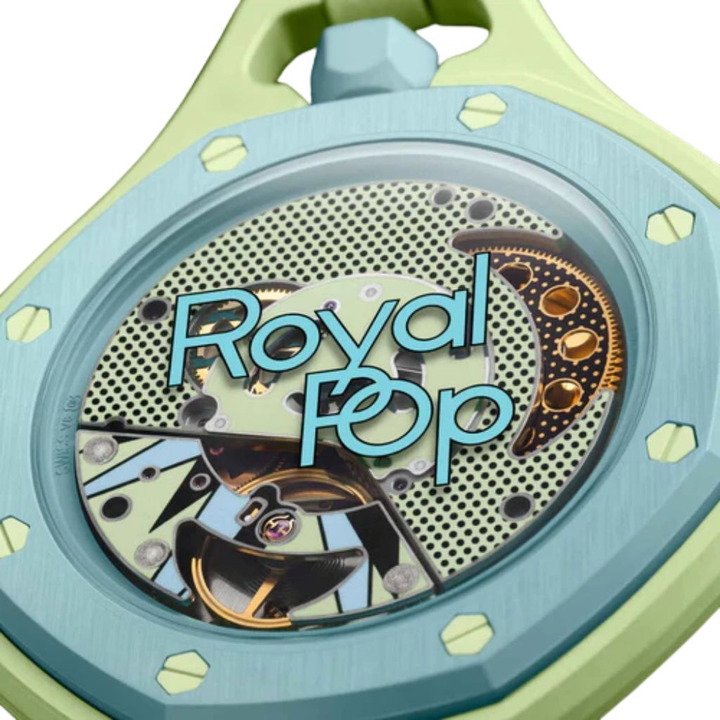 Swatch x Audemars Piguet Bioceramic Royal Pop Blaue Acht SSX03L101N