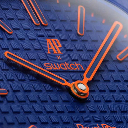 Swatch x Audemars Piguet Bioceramic Royal Pop Orenji Hachi SSX03L103N